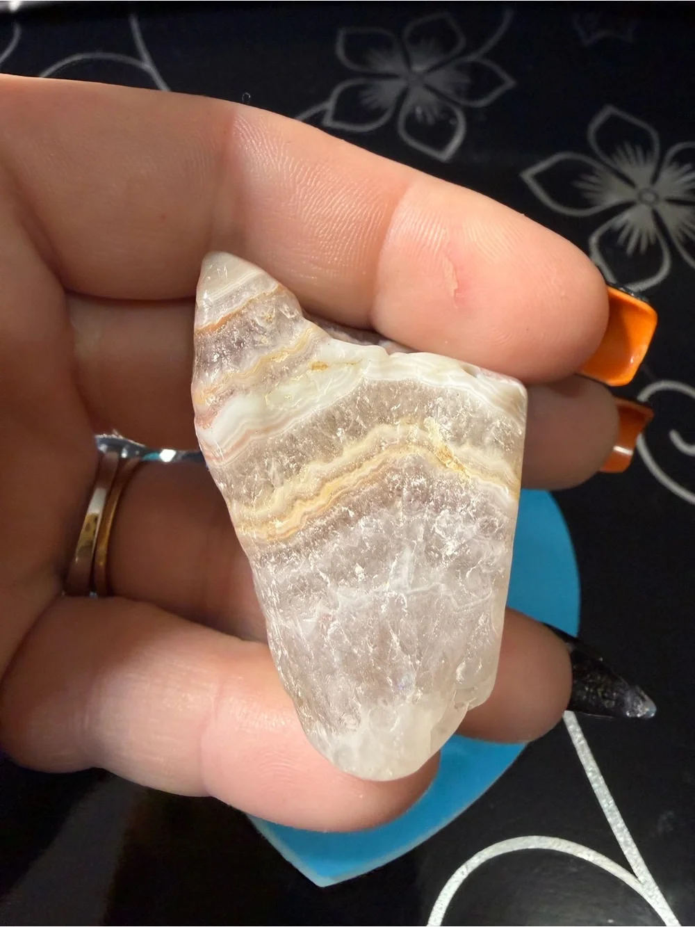 Pink amethyst agate RARE FIND NWT